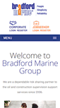 Mobile Screenshot of bradmarine.com